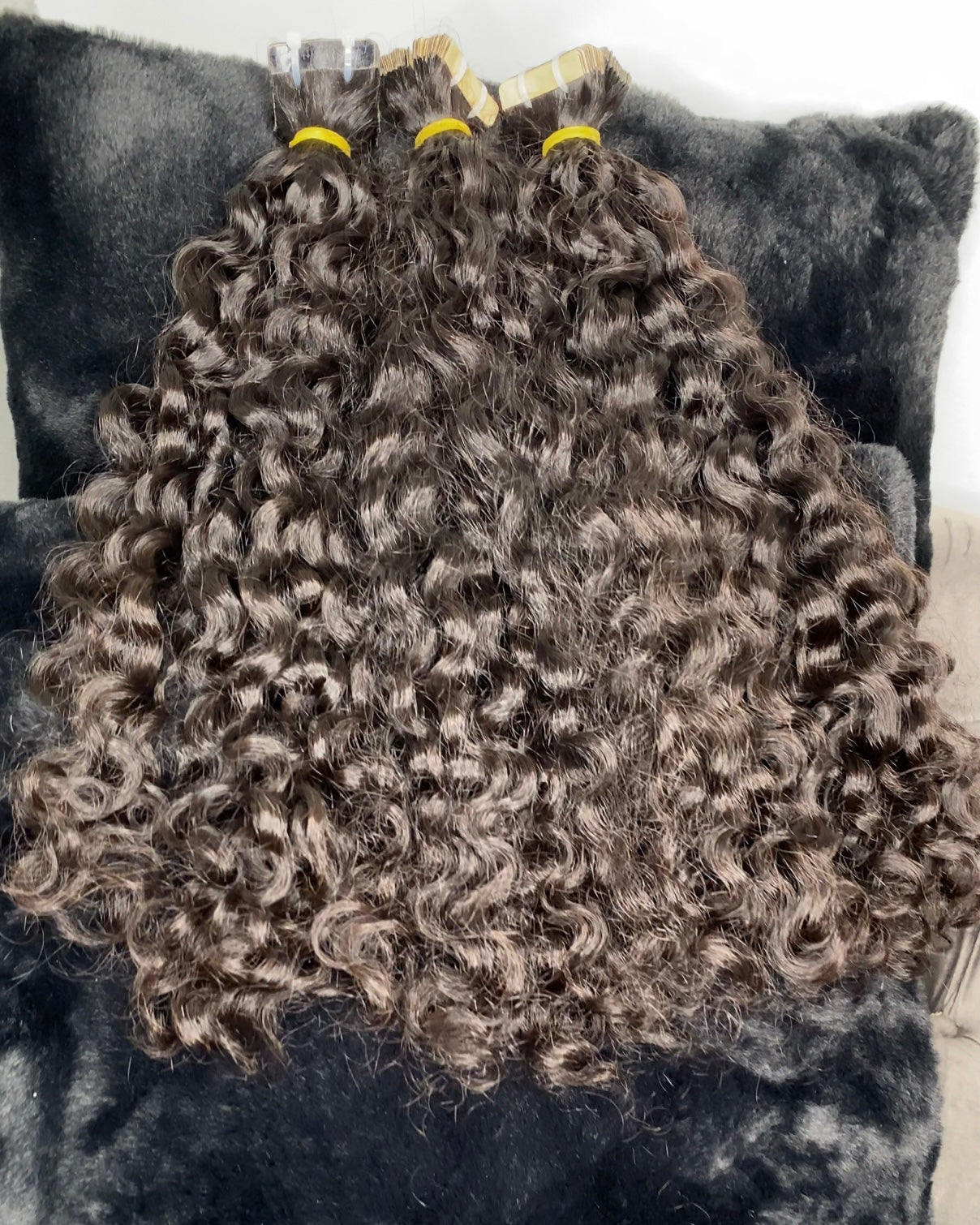 RAW BURMESE CURLY CLIP-INS