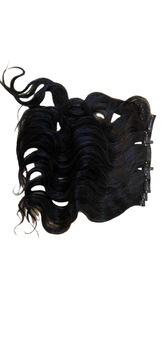 RAW CAMBODIAN WAVY CLIP-INS