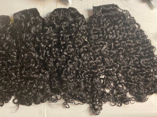 RAW BURMESE CURLY CLIP-INS